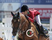 Ambrosetti Donathilla CsioArJYR SS7 7121 : Ambrosetti Melissa, CSIO Giovani Arezzo, Donathilla, foto Stefano Secchi ©