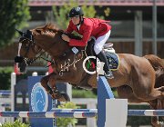 Barbadoro Regal CsioArJYR SS7 7135 : Barbadoro Lorenzo, CSIO Giovani Arezzo, Regal de Ligny, foto Stefano Secchi ©