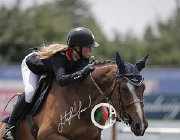 Broucqsault Oscar CsioArJYR SS7 7510 : Broucqsault Margaux, CSIO Giovani Arezzo, Oscar du Bassin, foto Stefano Secchi ©
