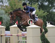 Cepollina Quirinus CsioArJYR SS7 7740 : CSIO Giovani Arezzo, Cepollina Nicole, Quirinus 15, foto Stefano Secchi ©