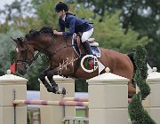 Cepollina Quirinus CsioArJYR SS7 7741 : CSIO Giovani Arezzo, Cepollina Nicole, Quirinus 15, foto Stefano Secchi ©