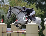 Cerrini Gwuina CsioArJYR SS7 7400 : CSIO Giovani Arezzo, Cerrini carolina, Gwuina Van Berimar, foto Stefano Secchi ©
