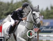 Cerrini Gwuina CsioArJYR SS7 7403 : CSIO Giovani Arezzo, Cerrini carolina, Gwuina Van Berimar, foto Stefano Secchi ©