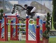 Cerrini Gwuina CsioArJYR SS7 7912 : CSIO Giovani Arezzo, Cerrini carolina, Gwuina Van Berimar, foto Stefano Secchi ©