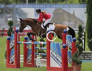 Kellnerova Kashmir CsioArJYR SS7 7921 : CSIO Giovani Arezzo, Kashmir, Kellnerova Anna, foto Stefano Secchi ©