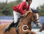 Manganotti Leap CsioArJYR SS7 7781 : CSIO Giovani Arezzo, Leap de Riverland, Manganotti Marcello, foto Stefano Secchi ©