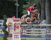 Manganotti Leap CsioArJYR SS7 7784 : CSIO Giovani Arezzo, Leap de Riverland, Manganotti Marcello, foto Stefano Secchi ©