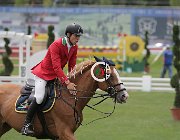 Manganotti Leap CsioArJYR SS7 7795 : CSIO Giovani Arezzo, Leap de Riverland, Manganotti Marcello, foto Stefano Secchi ©