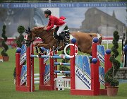 Manganotti Leap CsioArJYR SS7 8028 : CSIO Giovani Arezzo, Leap de Riverland, Manganotti Marcello, foto Stefano Secchi ©
