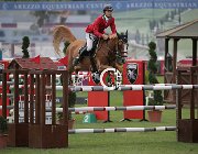 Manganotti Leap CsioArJYR SS7 8031 : CSIO Giovani Arezzo, Leap de Riverland, Manganotti Marcello, foto Stefano Secchi ©