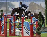 Previtali Quintus CsioArJYR SS7 7928 : CSIO Giovani Arezzo, Previtali Michele, Quintus, foto Stefano Secchi ©