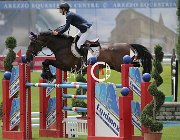 Previtali Quintus CsioArJYR SS7 7929 : CSIO Giovani Arezzo, Previtali Michele, Quintus, foto Stefano Secchi ©
