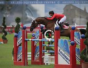 Wettstein Benita CsioArJYR SS7 8018 : Benita II, CSIO Giovani Arezzo, Wettstein Estelle, foto Stefano Secchi ©