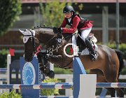 Yedicardes Coolina CsioArJYR SS7 7130 : CSIO Giovani Arezzo, Coolina, Yedicardes Taha, foto Stefano Secchi ©