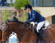 BATTIPAGLIA CAROLANDO CampITA2013- S5 0853 : BATTIPAGLIA LINDA, CAROLANDO, Campionati Italiani 2013, Cattolica, Horse Riviera Resort, foto di Stefano Secchi ©