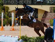 DELUCA QUASIMODO CampITA2013- S5 0411 : Campionati Italiani 2013, Cattolica, DELUCA GIUSEPPE, Horse Riviera Resort, QUASIMODO DE HURTEBISE, foto di Stefano Secchi ©
