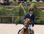 DELUCA QUASIMODO CampITA2013- S5 0418 : Campionati Italiani 2013, Cattolica, DELUCA GIUSEPPE, Horse Riviera Resort, QUASIMODO DE HURTEBISE, foto di Stefano Secchi ©