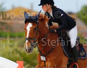 GALIANO BOMBASTIQUE CampITA2013- S5 1039 : BOMBASTIQUE VD VINCKENHOEVE, Campionati Italiani 2013, Cattolica, GALIANO ALESSANDRA, Horse Riviera Resort, foto di Stefano Secchi ©