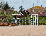 GIUGNO CARNU CampITA2013- S5 0734 : CARNU VAN DE HELLE, Campionati Italiani 2013, Cattolica, GIUGNO ANNA, Horse Riviera Resort, foto di Stefano Secchi ©