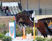 GIUGNO CARNU CampITA2013- S5 0735 : CARNU VAN DE HELLE, Campionati Italiani 2013, Cattolica, GIUGNO ANNA, Horse Riviera Resort, foto di Stefano Secchi ©