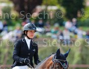 GIUGNO CARNU CampITA2013- S5 0743 : CARNU VAN DE HELLE, Campionati Italiani 2013, Cattolica, GIUGNO ANNA, Horse Riviera Resort, foto di Stefano Secchi ©