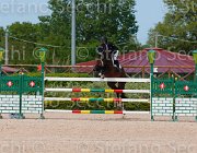 GIUGNO CARNU CampITA2013- S5 0746 : CARNU VAN DE HELLE, Campionati Italiani 2013, Cattolica, GIUGNO ANNA, Horse Riviera Resort, foto di Stefano Secchi ©