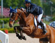 MONETA NEPTUNE CampITA2013- S5 9127 : Campionati Italiani 2013, Cattolica, Horse Riviera Resort, MONETA LUCA MARIA, NEPTUNE BRECOURT, foto di Stefano Secchi ©