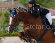 NICODANO ONIX ItaAss2013- S5 1142 : Campionati Italiani 2013, Cattolica, Horse Riviera Resort, NICODANO GEMMA, ONYX DU FRAIGNEAU, foto di Stefano Secchi ©