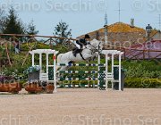 SOMMARIVA QANDALETTO CampITA2013- S5 0488 : Campionati Italiani 2013, Cattolica, Horse Riviera Resort, QANDALETO DU REVERDY, SOMMARIVA BENEDETTA, foto di Stefano Secchi ©