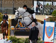 SOMMARIVA QANDALETTO CampITA2013- S5 0489 : Campionati Italiani 2013, Cattolica, Horse Riviera Resort, QANDALETO DU REVERDY, SOMMARIVA BENEDETTA, foto di Stefano Secchi ©