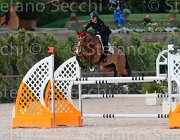 ZORZETTO FRANFRELUCHE CampITA2013- S5 1204 : Campionati Italiani 2013, Cattolica, FRANFRELUCHE DE BARISY, Horse Riviera Resort, ZORZETTO ELEONORA, foto di Stefano Secchi ©