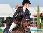 Lombardi Aiguilly Giovanili2013  S5 5328 : Aiguilly, Arezzo Equestrian Centre, Lombardi Rebecca, foto di Stefano Secchi ©. Campionati Italiani Giovanili 2013
