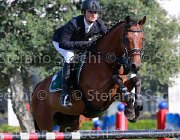 Schena Rodriquez Giovanili2013  S5 4946 : Arezzo Equestrian Centre, Rodriquez, Schena Luca, foto di Stefano Secchi ©. Campionati Italiani Giovanili 2013