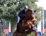 Tiberi Cerantus Giovanili2013  S5 4566 : Arezzo Equestrian Centre, Cerantus, Tiberi Guglielmo, foto di Stefano Secchi ©. Campionati Italiani Giovanili 2013