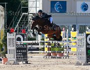 Vacirca Cappuchino Giovanili2013  S5 5621 : Arezzo Equestrian Centre, Cappuchino, Vacirca Elisabetta, foto di Stefano Secchi ©. Campionati Italiani Giovanili 2013