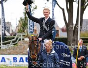  S5 0035 : 2013, La Baule, PREMIAZIONE GRAN PRIX, SCHUTTERT FRANK, WINCHESTER, foto di Stefano Secchi ©