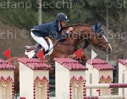 Allen Romanov TosTour 2013- S4 6633 : Allen Bertram, Arezzo Equestrian Centre, Romanov, Toscana Tour 2013, foto di Stefano Secchi ©