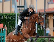 Fregoni Virginia GioCav2013 S5 4423 : Campionati Italiani Giovani Cavalli, Cattolica, Fregoni Sebastiano, Virginia dei Basini, ph Stefano Secchi ©