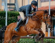 Mencarelli Vanesia GioCav2013 S5 4388 : Campionati Italiani Giovani Cavalli, Cattolica, Mencarelli Luca, Vanesia delle Sementarecce, ph Stefano Secchi ©