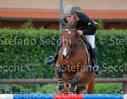 Fregoni Virginia GioCav2013 S5 4425 : Campionati Italiani Giovani Cavalli, Cattolica, Fregoni Sebastiano, Virginia dei Basini, ph Stefano Secchi ©