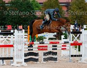 Mencarelli Vanesia GioCav2013 S5 2196 : Campionati Italiani Giovani Cavalli, Cattolica, Mencarelli Luca, Vanesia delle Sementarecce, ph Stefano Secchi ©