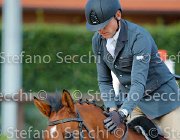 Mencarelli Vanesia GioCav2013 S5 4394 : Campionati Italiani Giovani Cavalli, Cattolica, Mencarelli Luca, Vanesia delle Sementarecce, ph Stefano Secchi ©