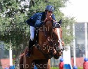 Carovini Balougra Giovanili2013  S5 4716 : Arezzo Equestrian Centre, Balougra, Carovini Biagio, foto di Stefano Secchi ©. Campionati Italiani Giovanili 2013