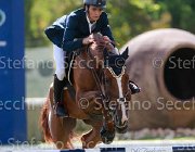 Carovini Balougra Giovanili2013  S5 4720 : Arezzo Equestrian Centre, Balougra, Carovini Biagio, foto di Stefano Secchi ©. Campionati Italiani Giovanili 2013